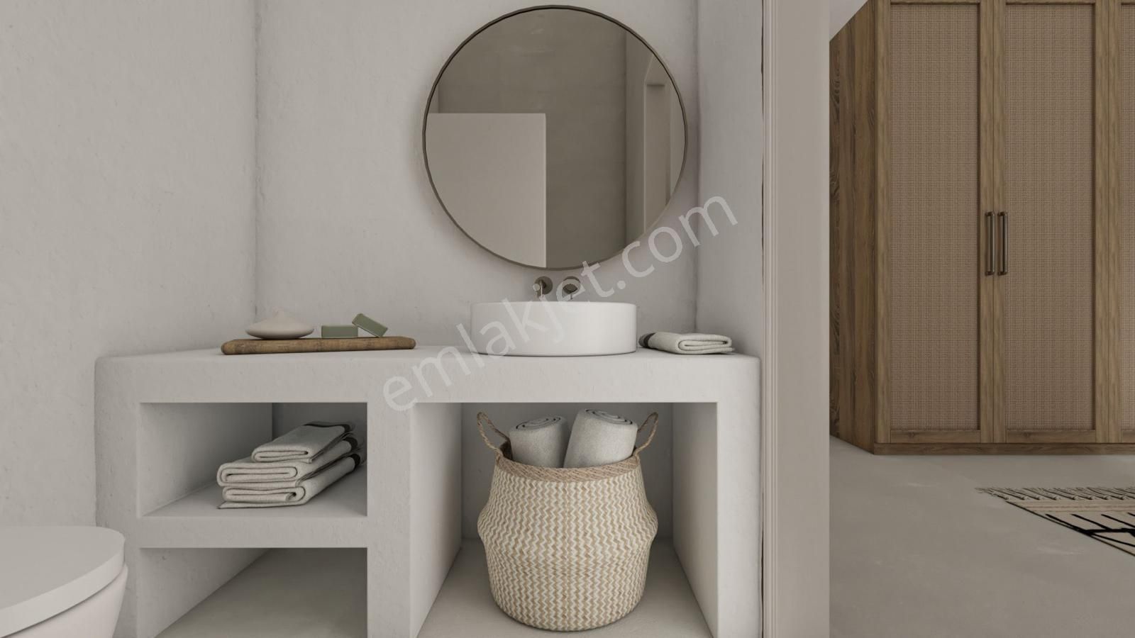 Bodrum Kızılağaç'ta Bali Konseptli Satılık Villa - Görsel 21