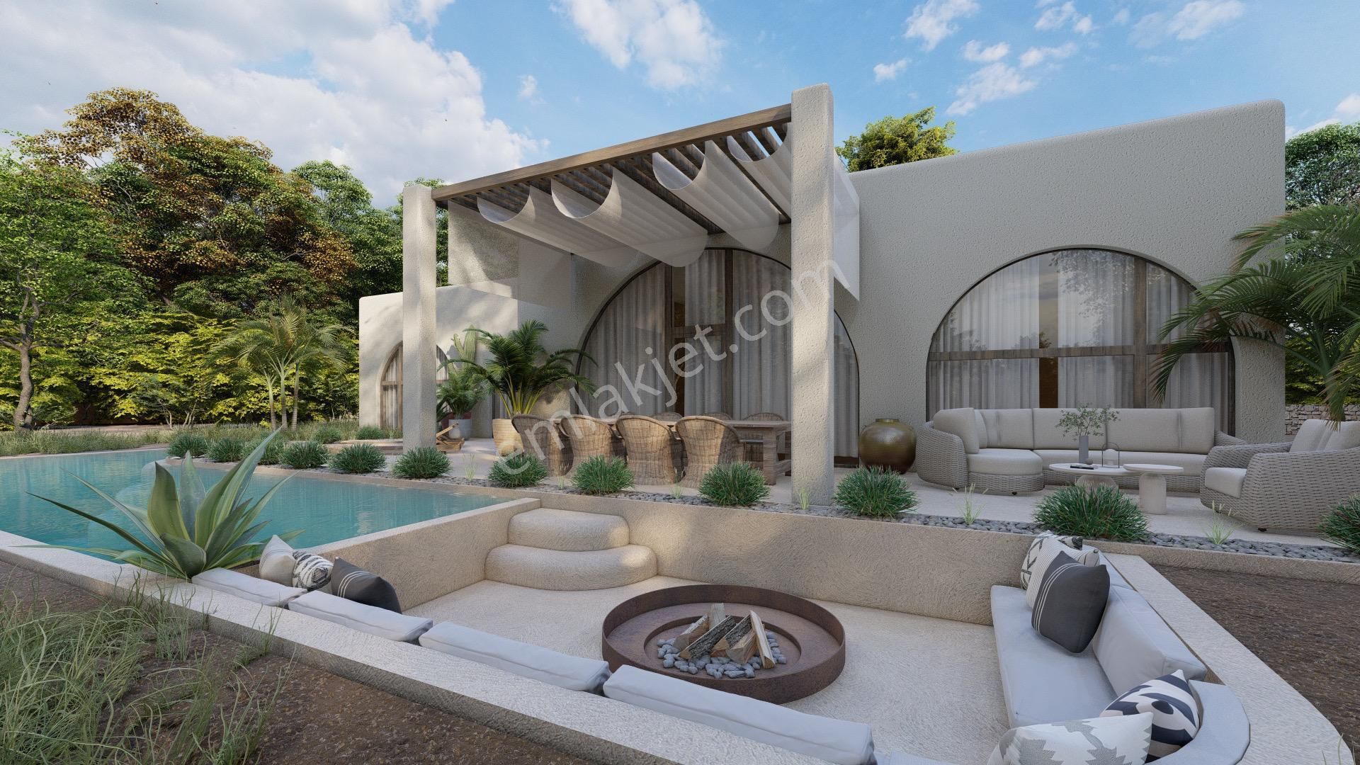 Bodrum Kızılağaç'ta Bali Konseptli Satılık Villa - Görsel 4