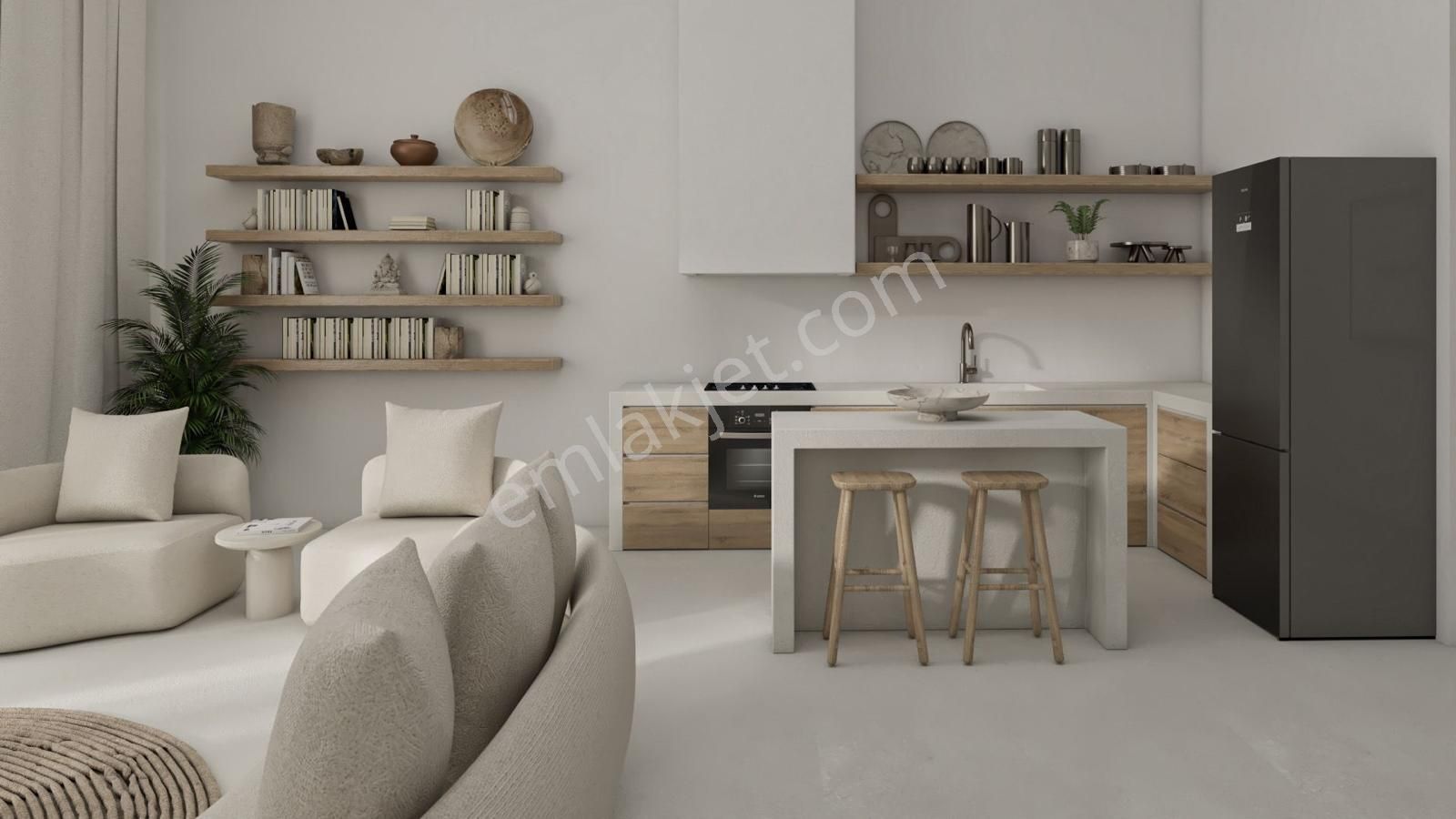 Bodrum Kızılağaç'ta Bali Konseptli Satılık Villa - Görsel 13