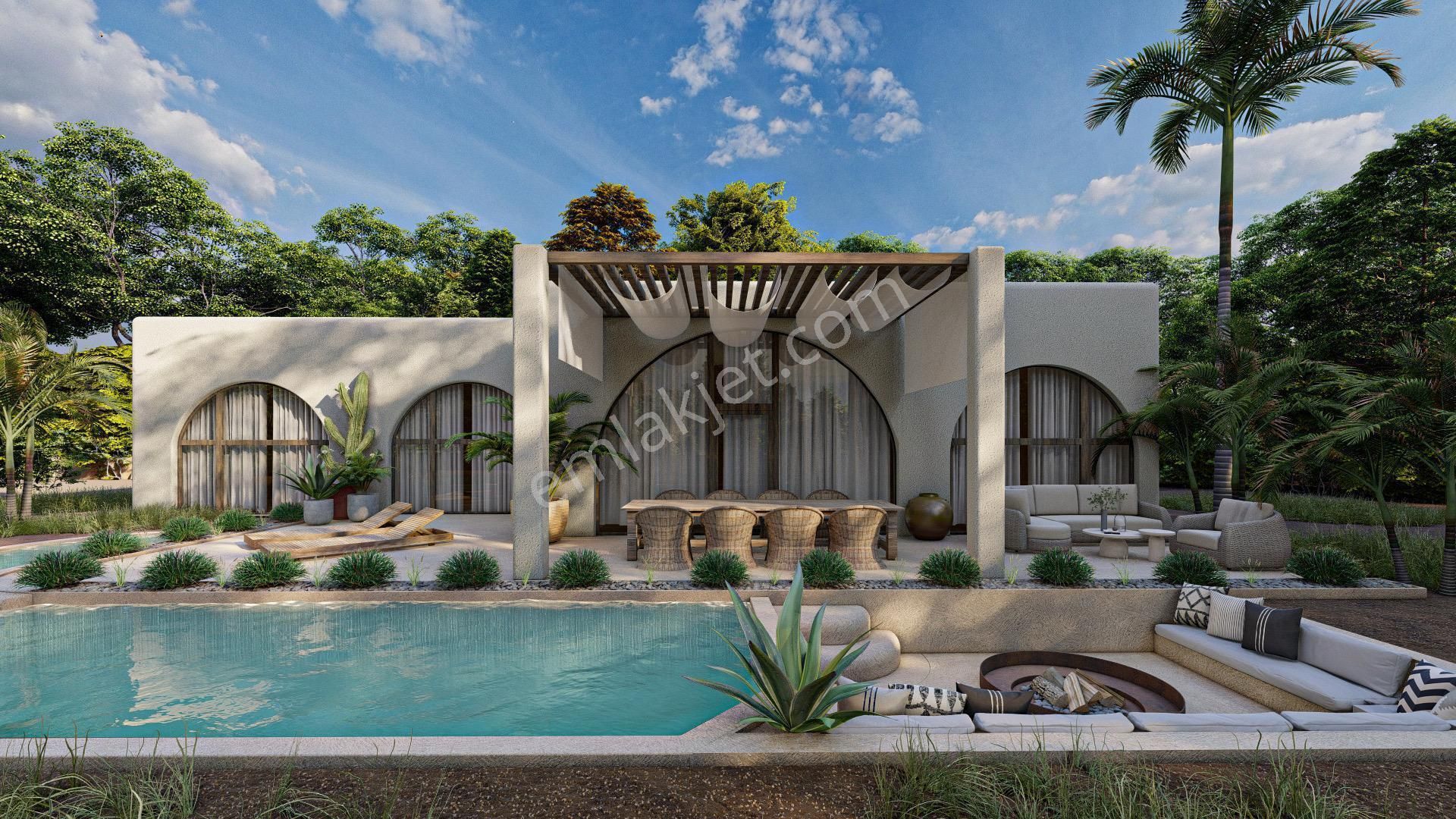 Bodrum Kızılağaç'ta Bali Konseptli Satılık Villa - Görsel 2