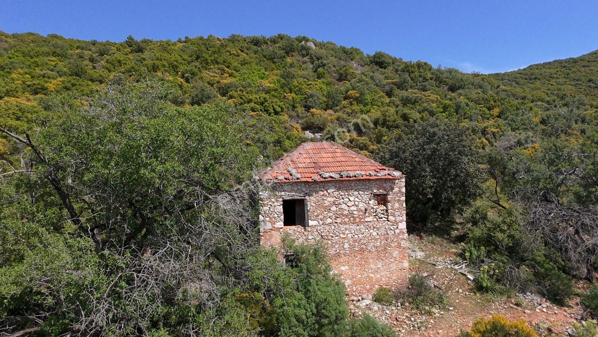 Antalya Kaş Satılık Taş Ev Ve Badem Bahçesi - Görsel 11