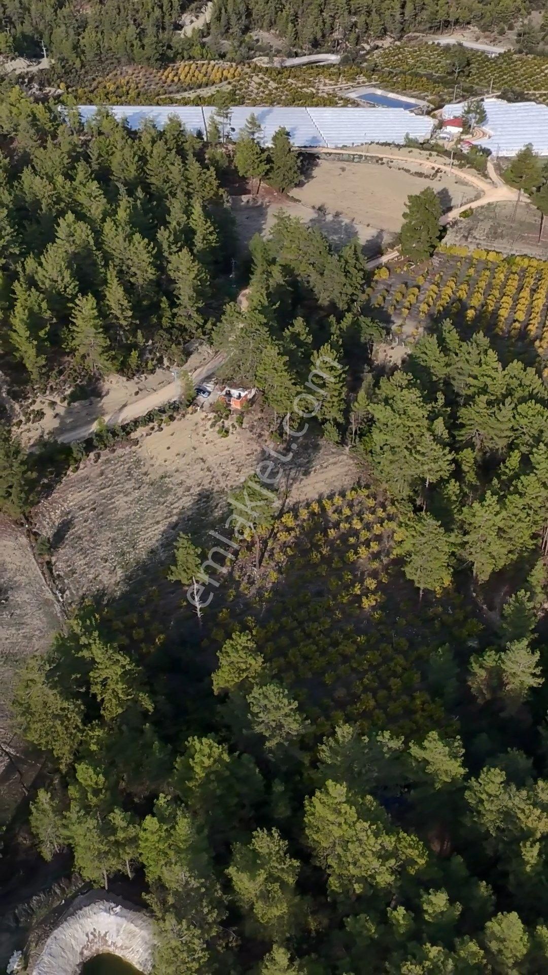 Antalya Kaş Çeşme Satılık Nar Bahçesi Ve Kargir Ev - Görsel 8