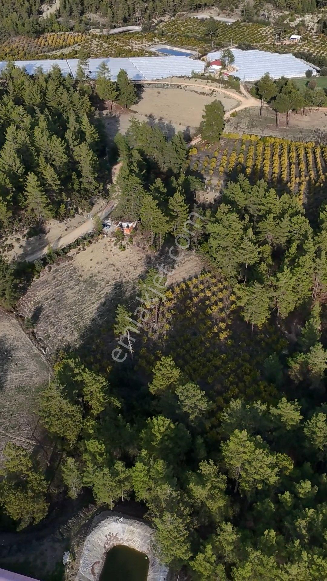 Antalya Kaş Çeşme Satılık Nar Bahçesi Ve Kargir Ev - Görsel 9