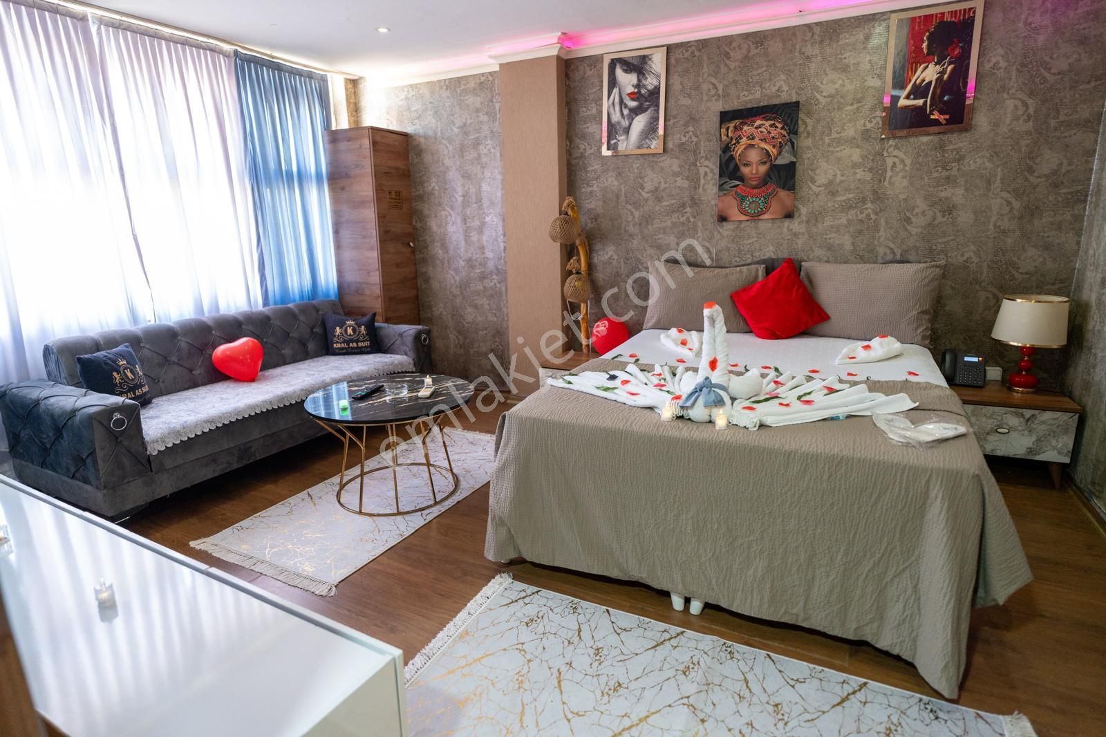 Gaziosmanpaşa Ultra Lüx Günlük Daire 1+1 2+1 Jakuzili 7/24