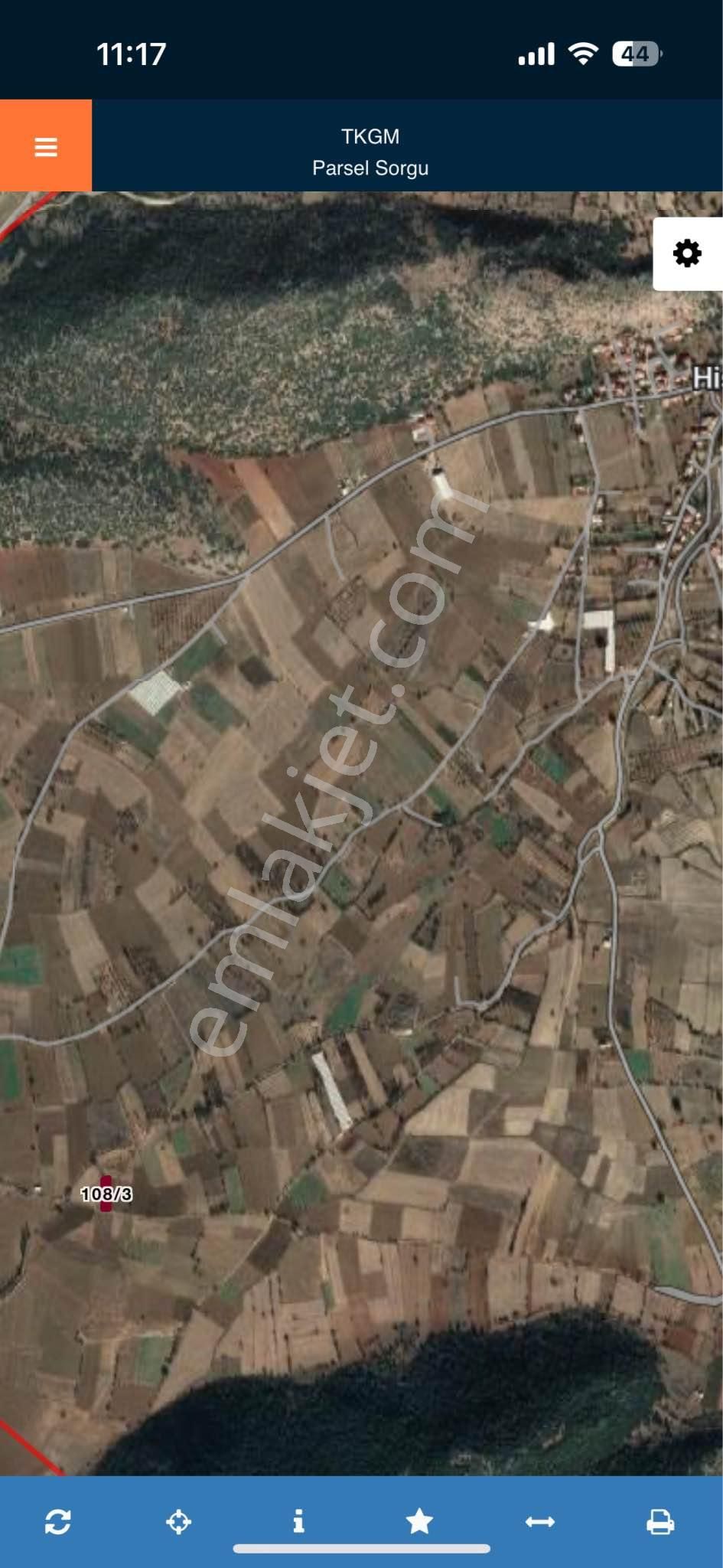 Burdur Ağlasun Hisarköy'de Kadastro Yolu Elektrik Suyu Olan Satılık 631 M2 Tarla - Görsel 15
