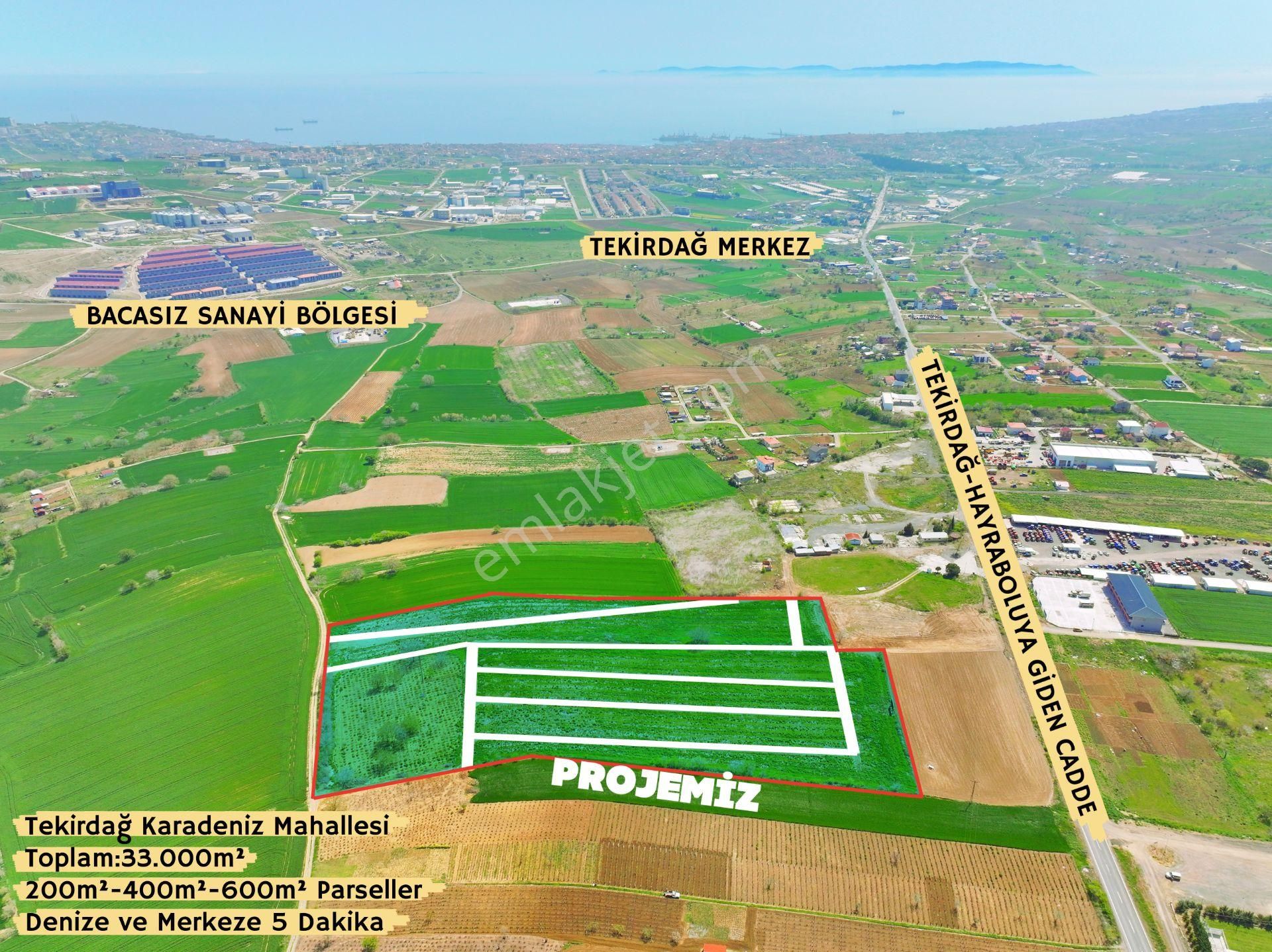 Kazandıran Lokasyon: Tekirdağ Merkez’de Yatırımlık Arsa!