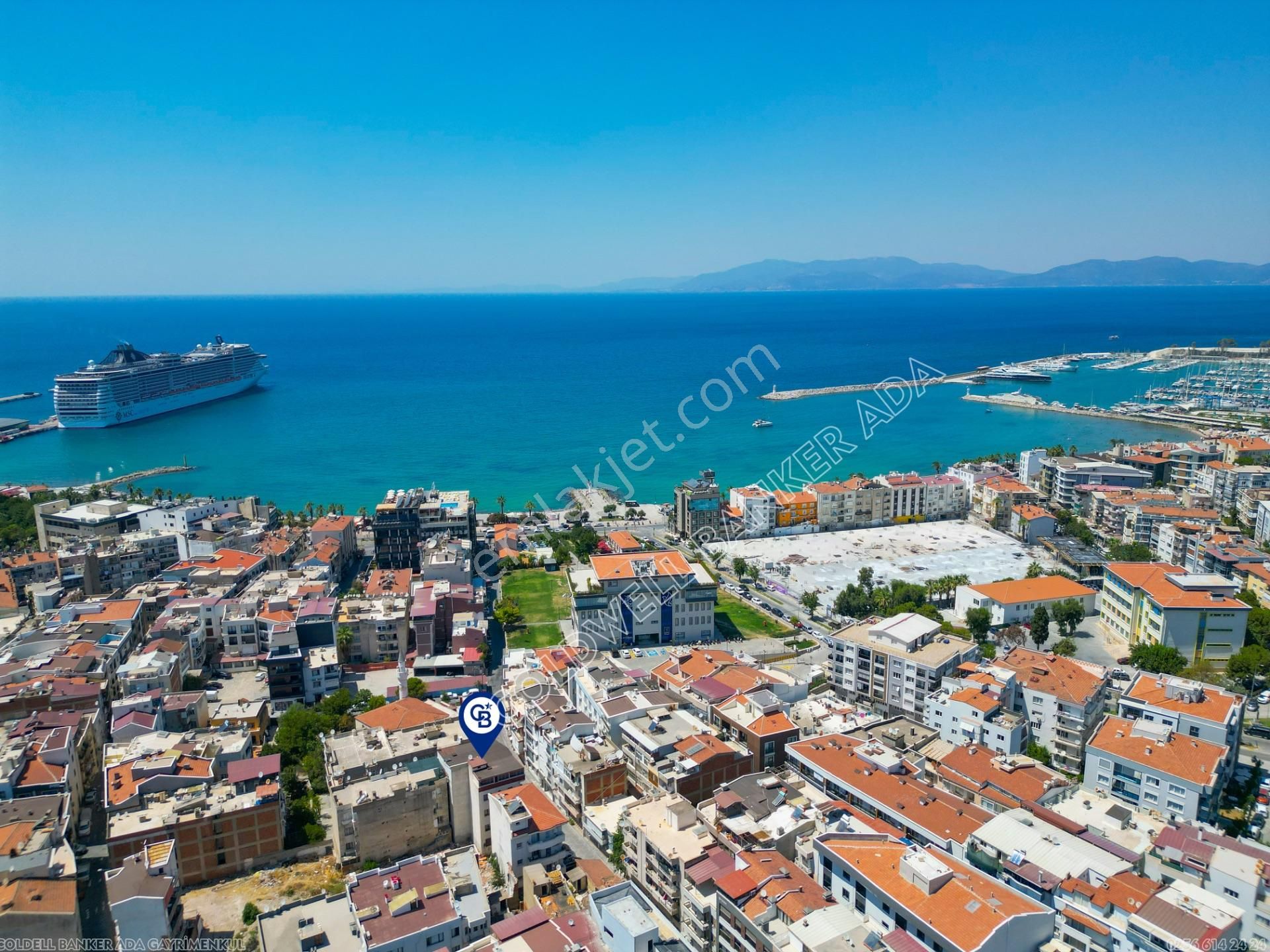 Kuşadası Türkmen Mahallesinde Kiralık Eşyalı 2+1 Daire