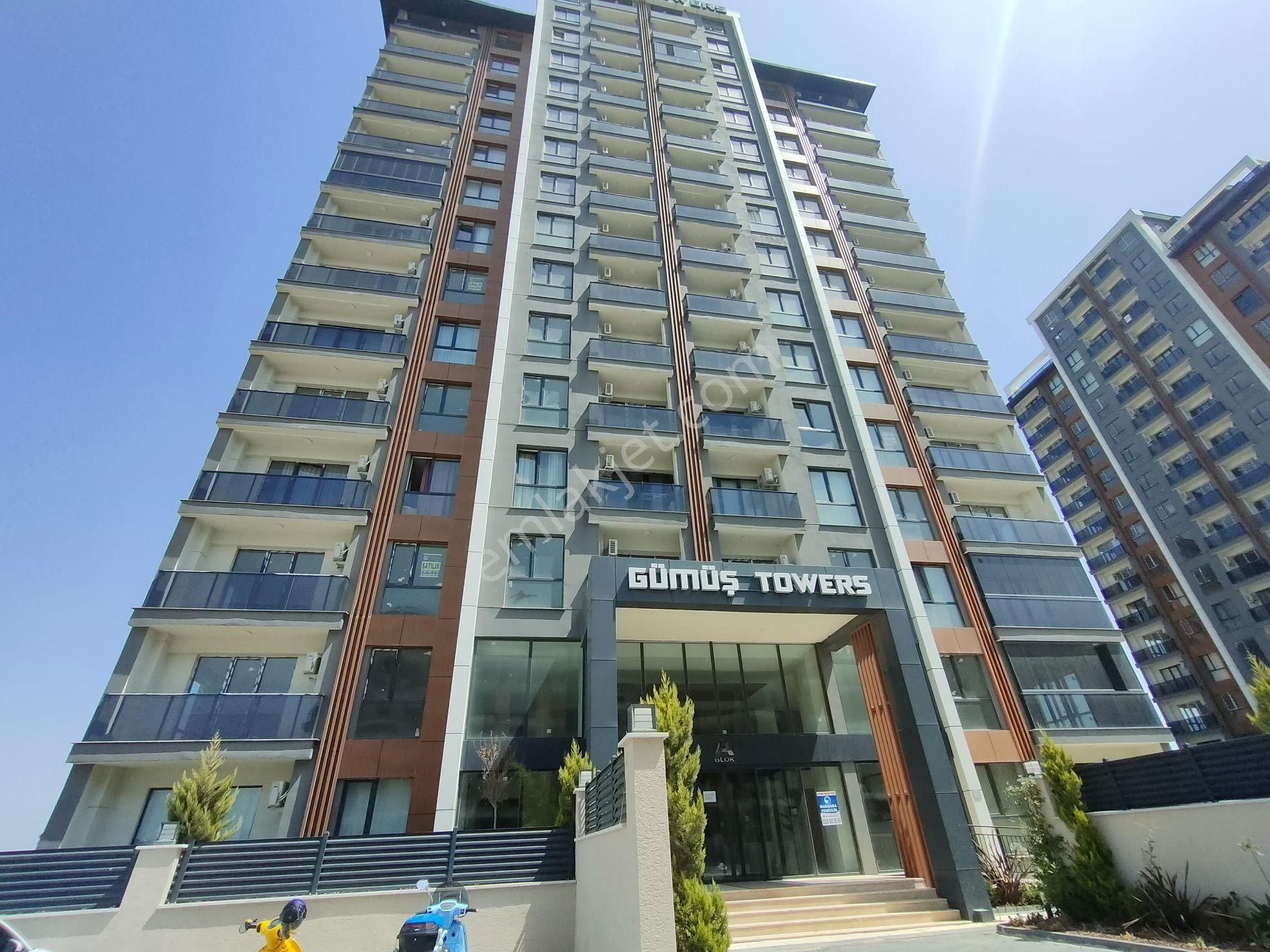 Remax Land'ten Gümüş Towers'da 1+1 Kiralık Daire