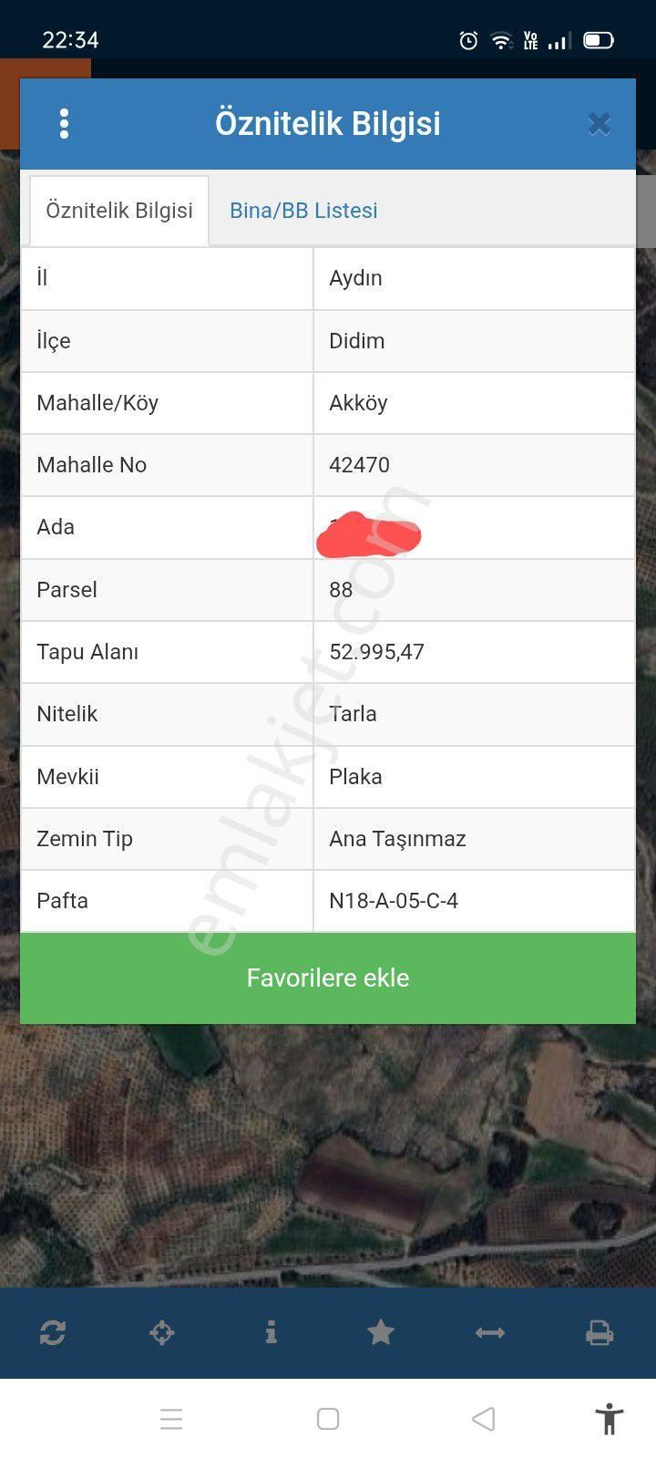 Akköy De Satılık Arsa