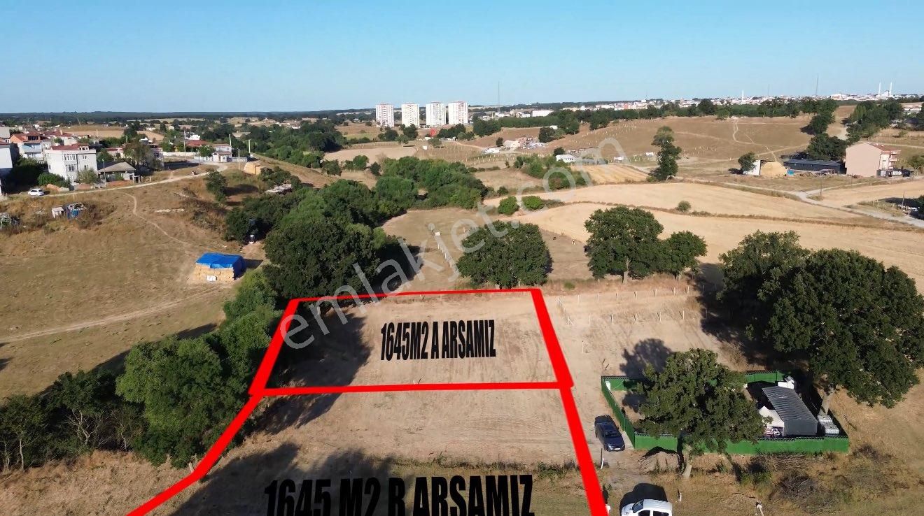 Tekirdağ Saray Büyükyoncalı 1645 M2 İmar Dibi Arsa
