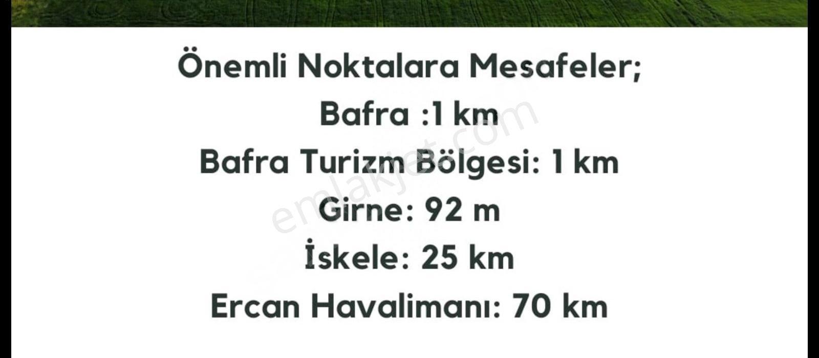 Satılık.yatırımlık 33.500 M2 Arazi. Bafra Turizim Bölgesi Kıbrıs - Görsel 7