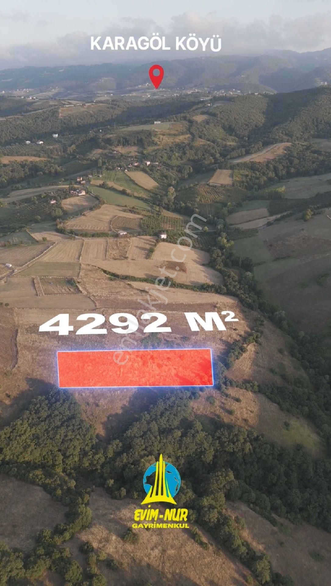 Evim-nur'dan Dağköy Mah 4292m2 Manzaralı Kadastrolu Yolu Açılmış Yatırımlık Tarla - Görsel 7