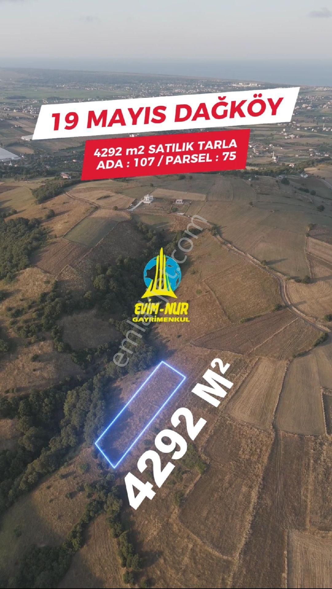 Evim-nur'dan Dağköy Mah 4292m2 Manzaralı Kadastrolu Yolu Açılmış Yatırımlık Tarla - Görsel 2