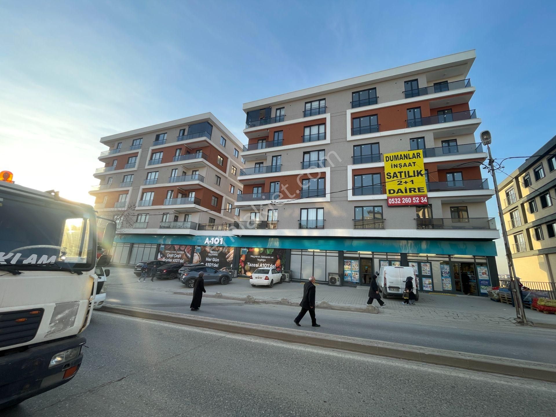 Dumanlar İnşaattan Satılık Sıfır 2+1 Oturuma Hazır Balkonlu Daireler.
