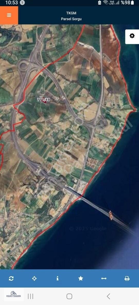 Çanakkale Gelibolu Sütlüce'de Köprü Girişinde Satılık Tarla - Görsel 18