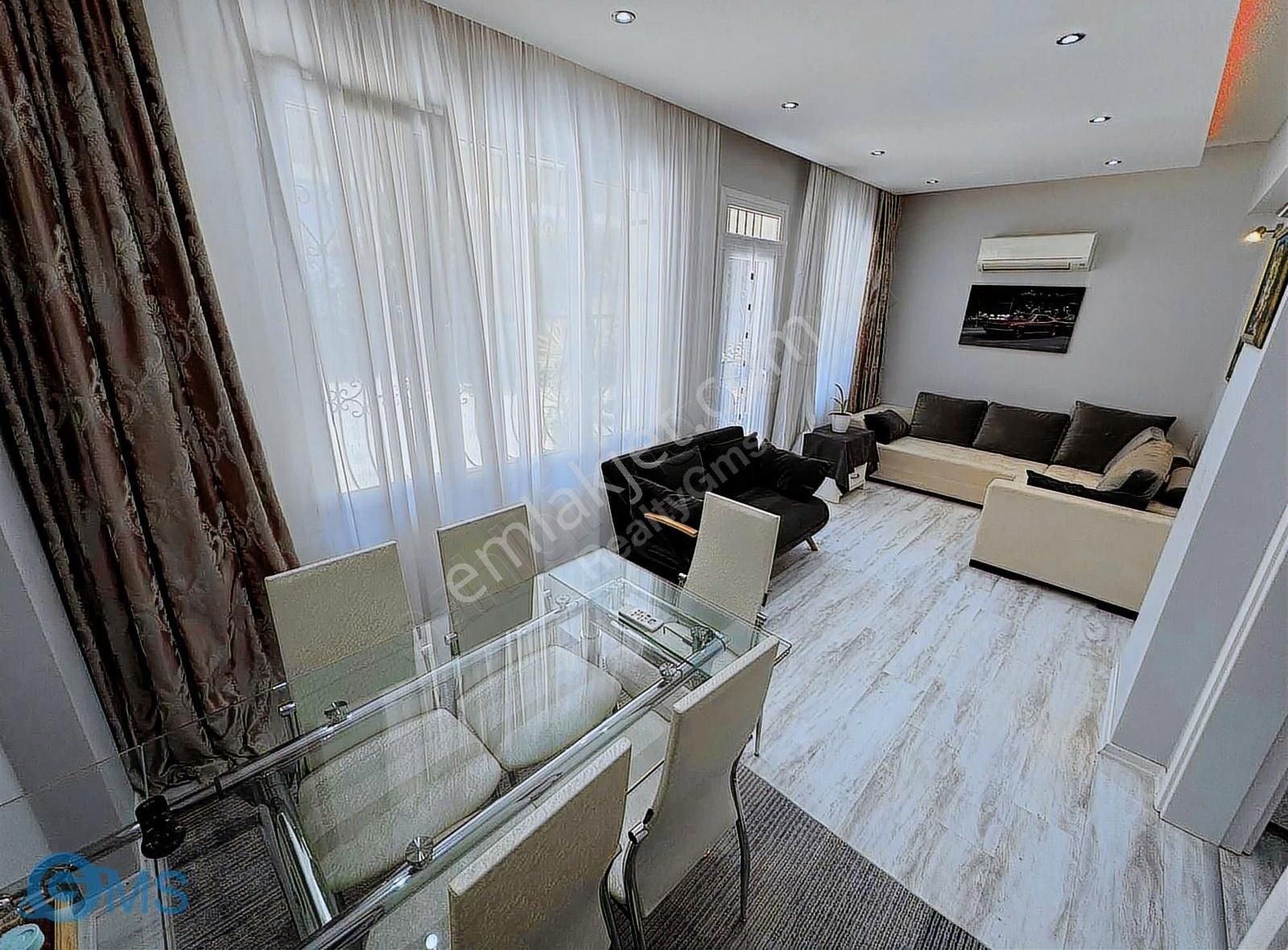 Arapsuyu'nda Denize 3dk Eşyalı Bahçeli 3+1 Yüksek Giriş Daire