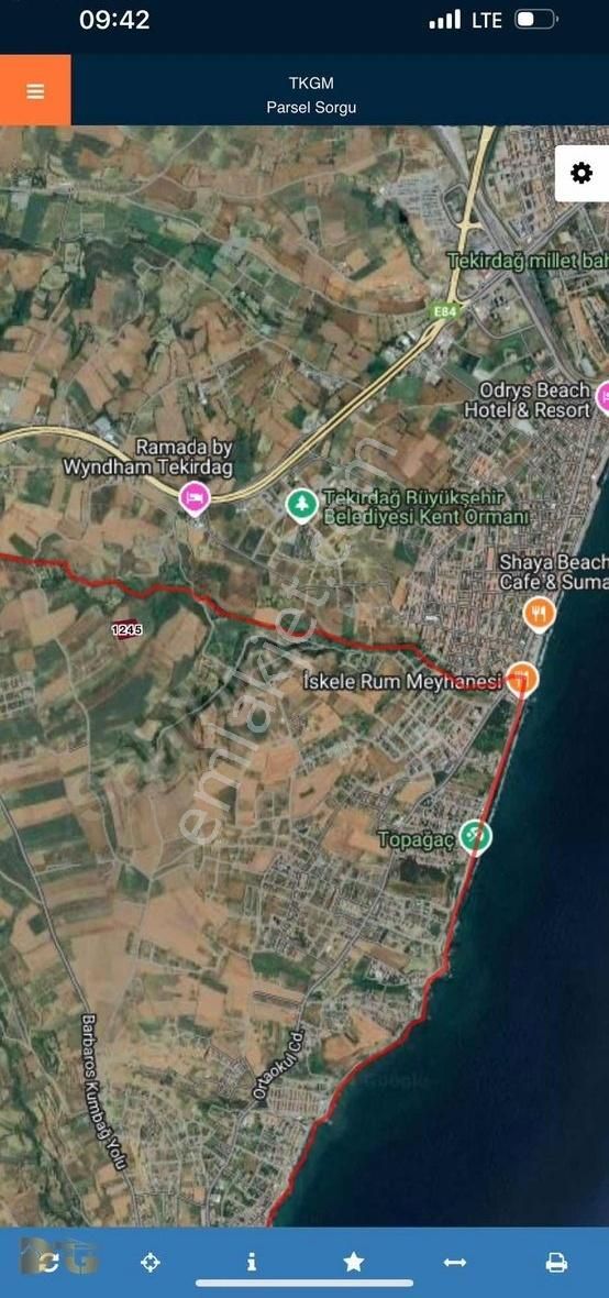 Tekirdağ Barbaros Da Satılık Villa Fırsat İmarlı Arsa - Görsel 3