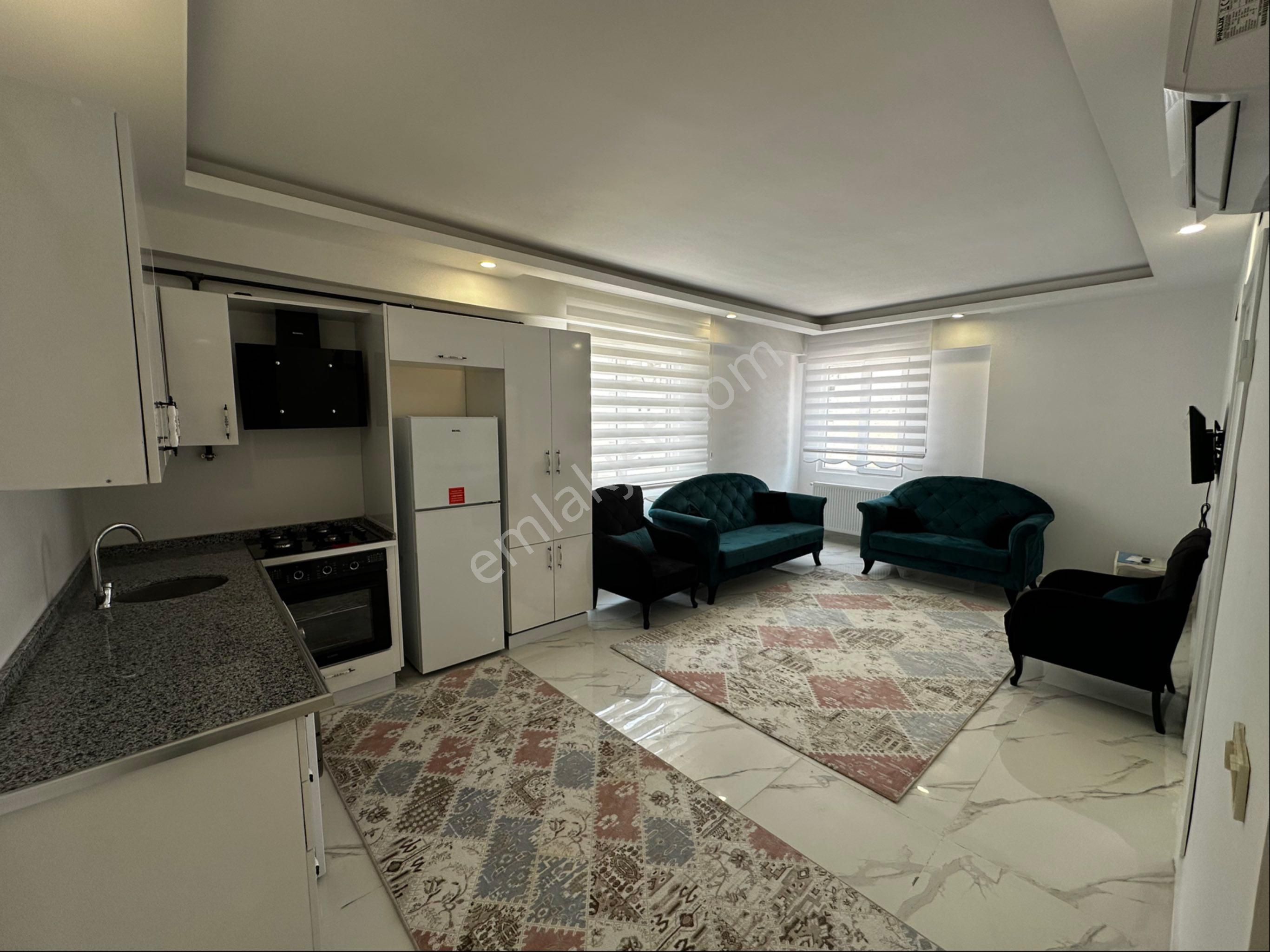 Kırmızı Gayrimenkulden Haliliye Karşıyaka Mahallesinde Kiralık 1+1 Eşyalı Sıfır Daire