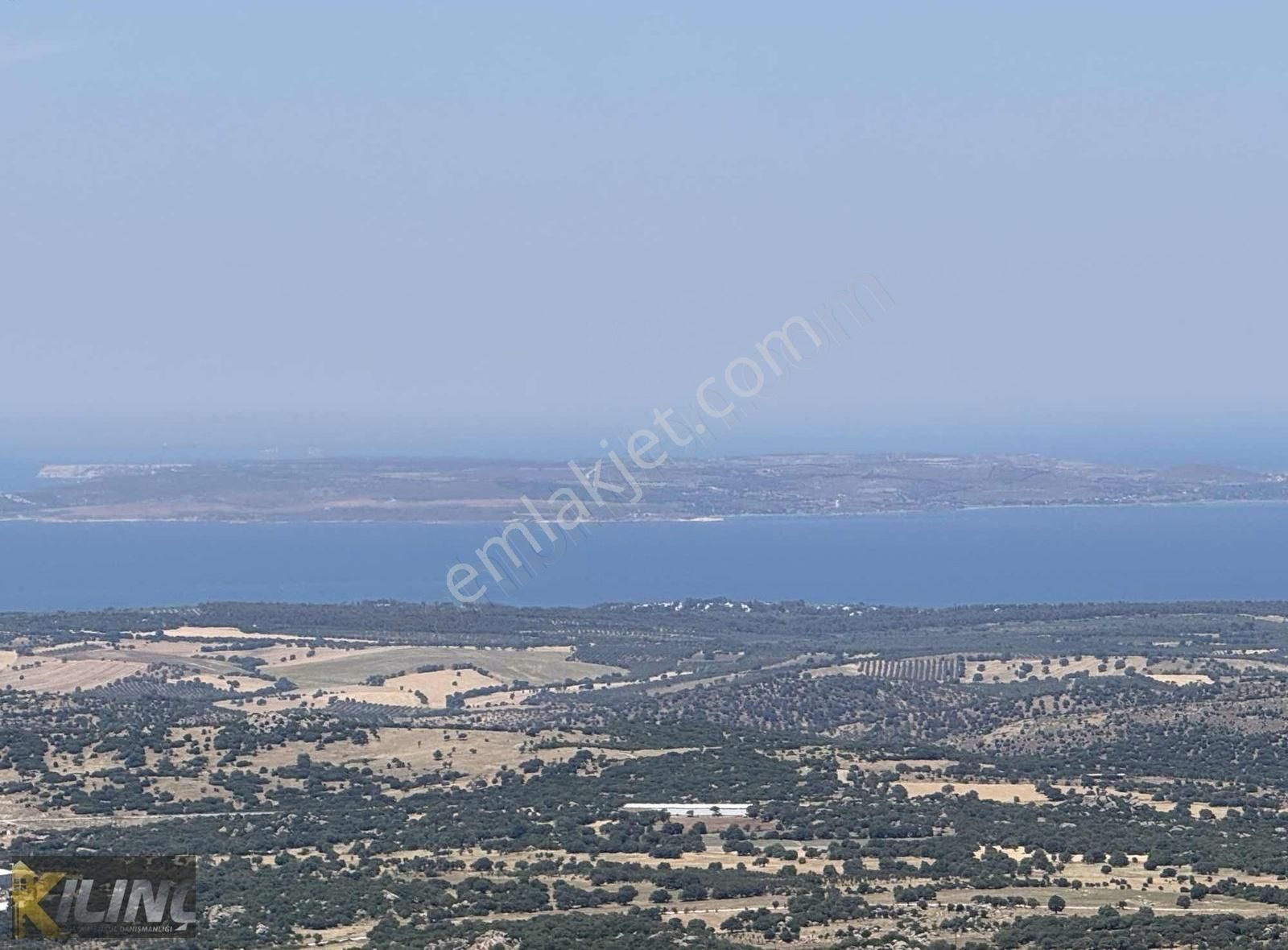 Ezine Kayacık Köyünde Fulldeniz Manzaralı Emsalsiz Fırsat Tarla