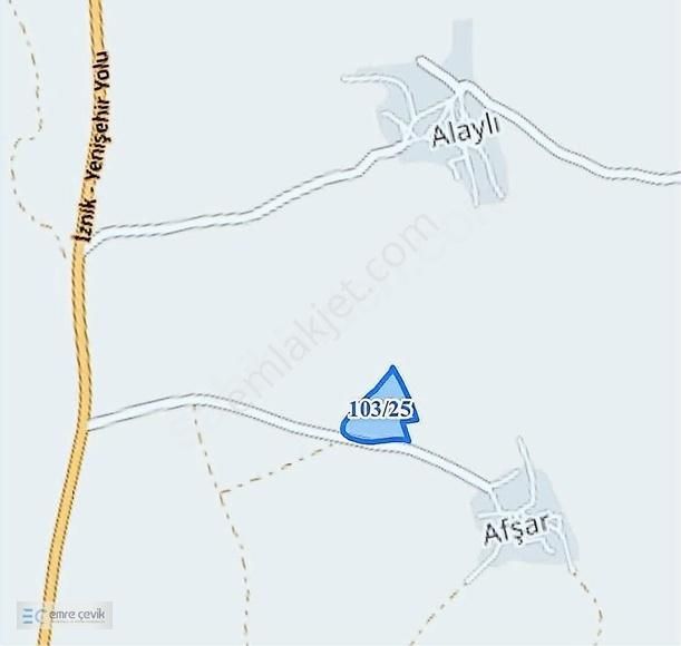 Yenişehir Afşar Köyü Yanında Satılık Tarla 33000m2 - Görsel 4