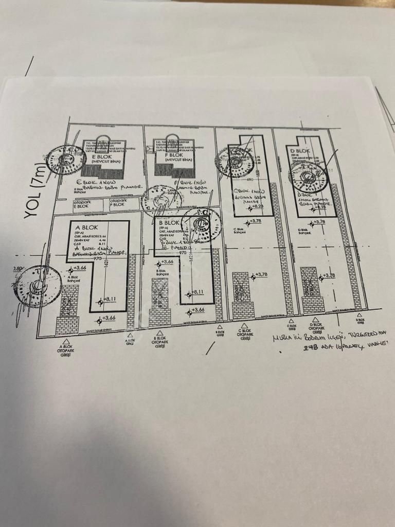 Tayman'dan Bodrum Turgutreis Merkez Ruhsatlı İnşaata Hazır Arsa - Görsel 8