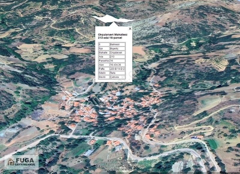 Bigadiç'te Köye Yakın | Meraya Cephe 16.434m² Yatırımlık Arazi