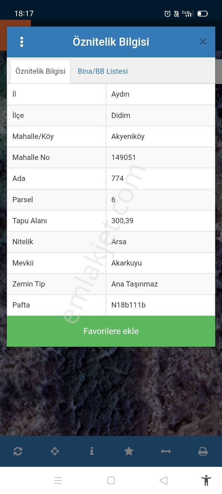 Akyenikoy De Satılık Arsa