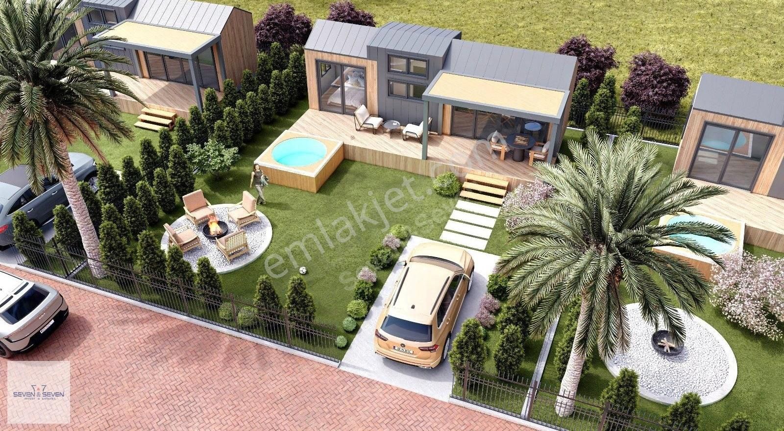 Kuşadası Full Deniz Manzaralı Tıny House Hobi Bahçesi