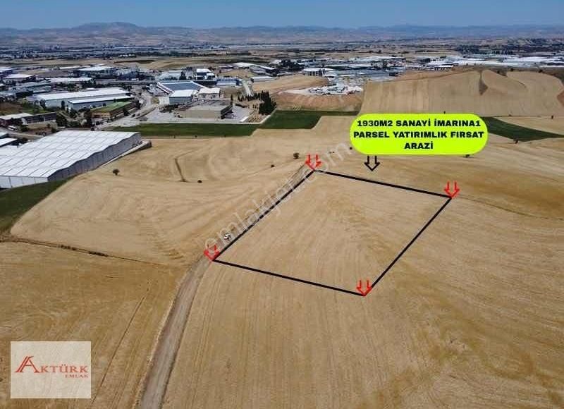 /*aktürk Emlaktan*\1930m2 Sanayi İmarına Sınır Yatırımlık Fırsat