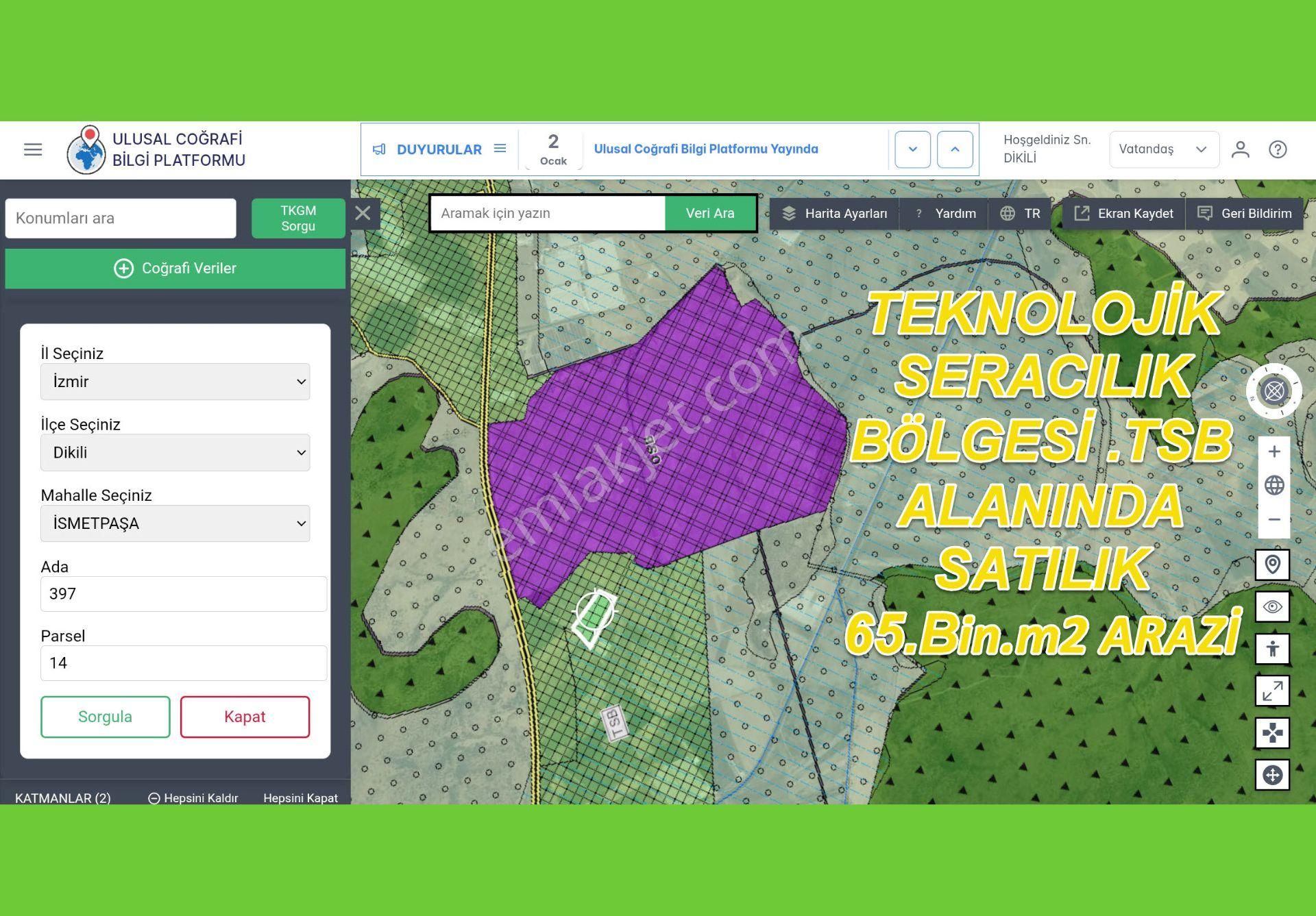 İzmir Dikili Seracılık _tsb_ Bölgesinde Satılık 65_bin_m2 Arazi - Görsel 16