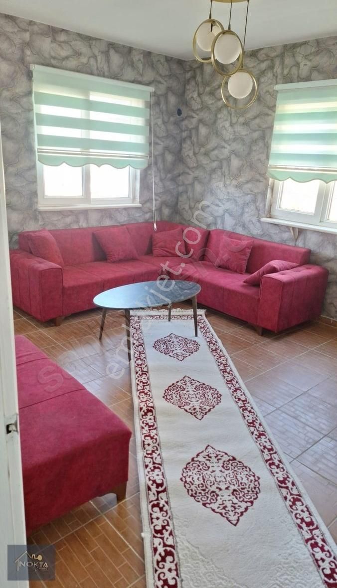 Nokta Emlaktan Görüklede Merkezi Konumda Eşyalı Geniş Kiralık..