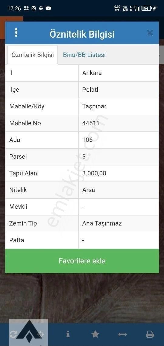 My Ekipdentam Yatırımlık İmarlı Arsa Başkent Ankara Polatlı Da Hemde Bu Fiyata Geleceği Bugün Al ... - Görsel 27