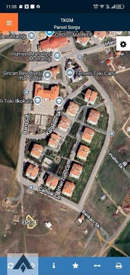 My Ekip Dentemellideorganize Sanayibölgeleriylegelişen Sincanın Batıyakasında Yatırımlık İmarlı Arsa - Görsel 10