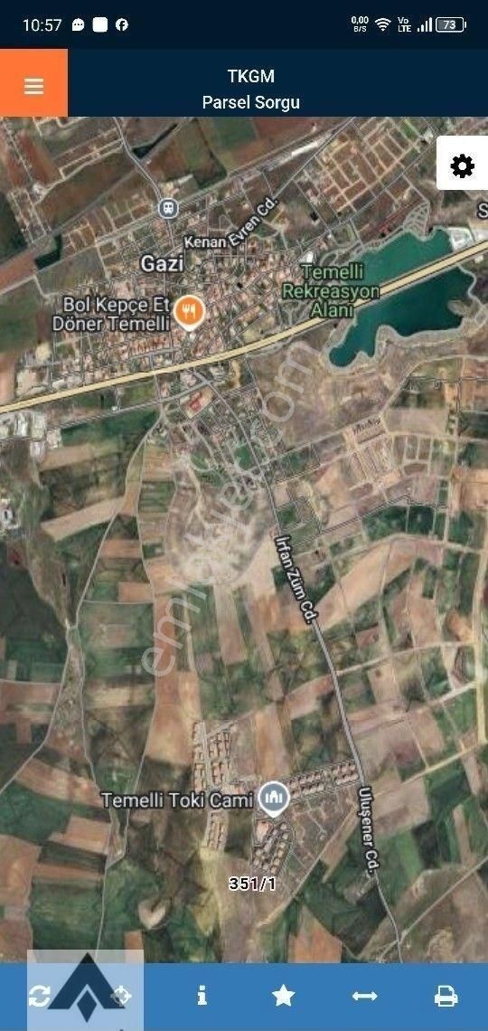 My Ekip Dentemellideorganize Sanayibölgeleriylegelişen Sincanın Batıyakasında Yatırımlık İmarlı Arsa - Görsel 13