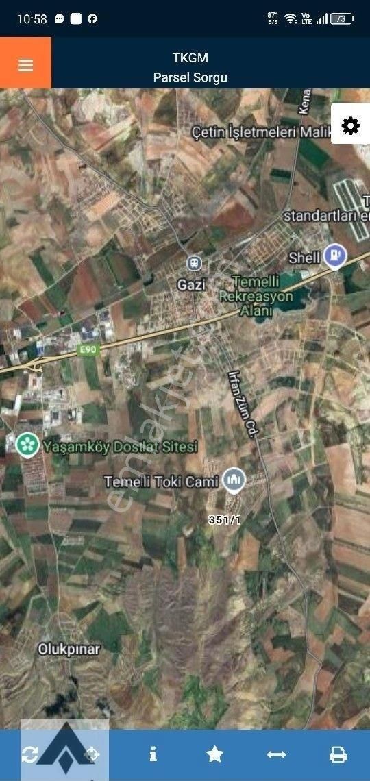 My Ekip Dentemellideorganize Sanayibölgeleriylegelişen Sincanın Batıyakasında Yatırımlık İmarlı Arsa - Görsel 14