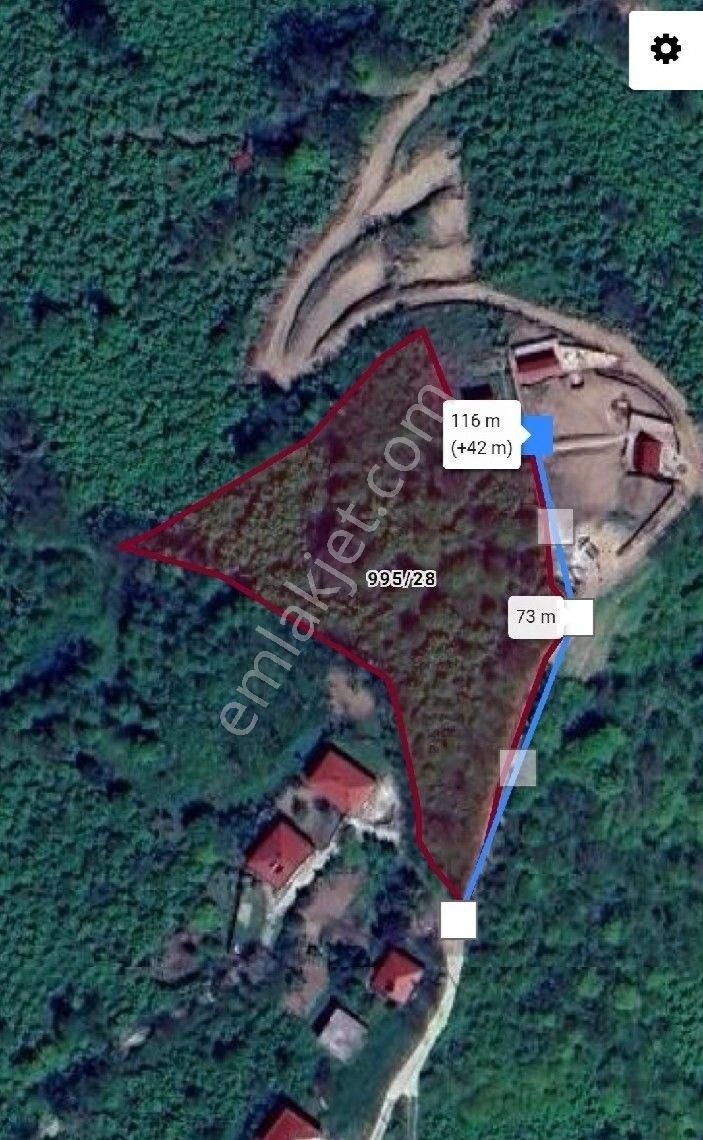 Perşembe Ramazan Mah. 10 Adet Bungola Yapımına Uygun İmarlı Bahçe