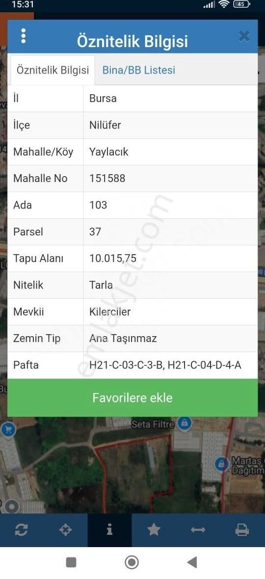 İzmir Yoluna 350 M Mesafede Yaylacık Tapu 150 M2 Fırsat Hisse... - Görsel 2