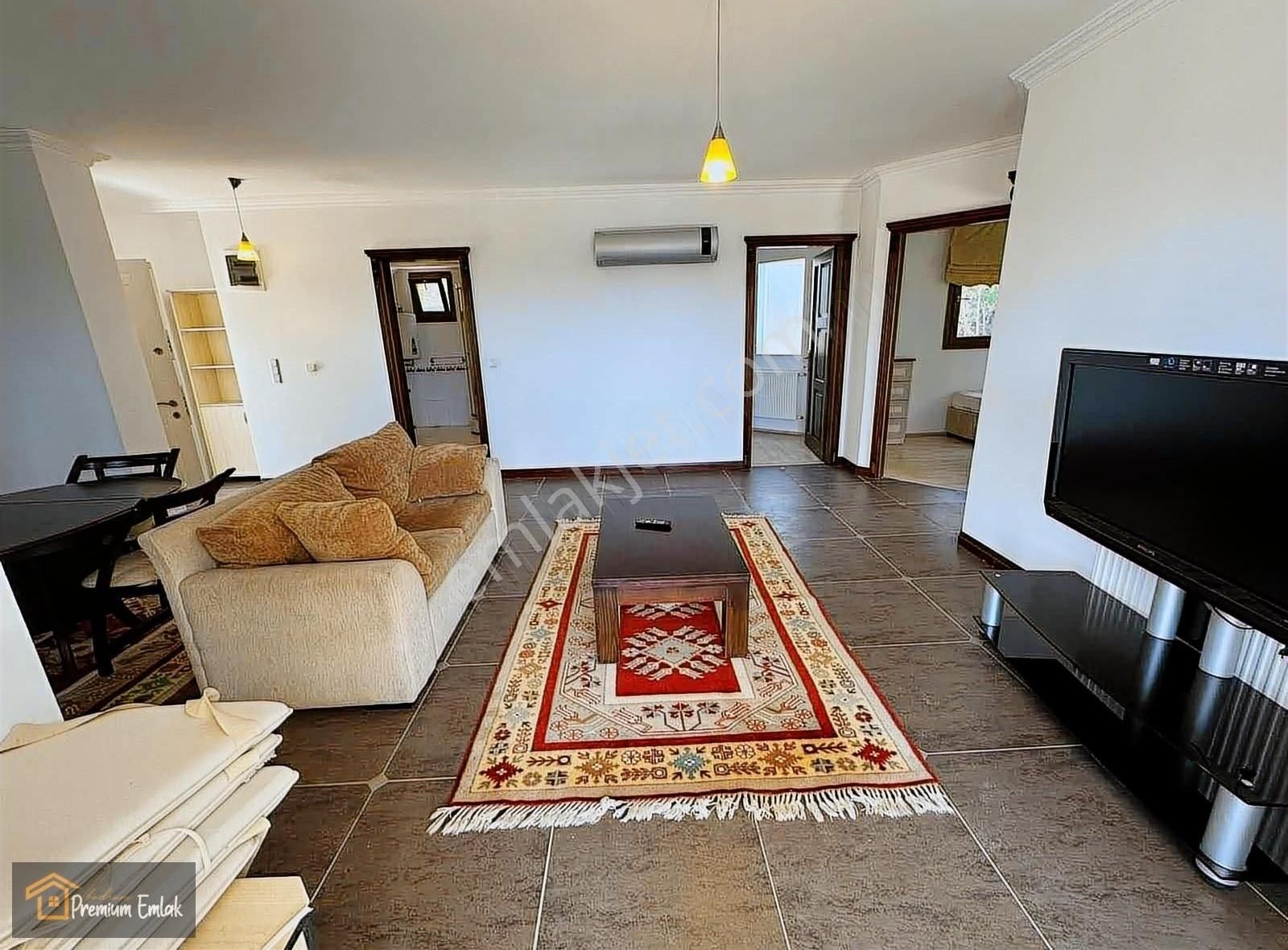 Bodrum Merkezde 3+1 Geniş Bahçeli Eşyalı Muhteşem Daire. - Görsel 18