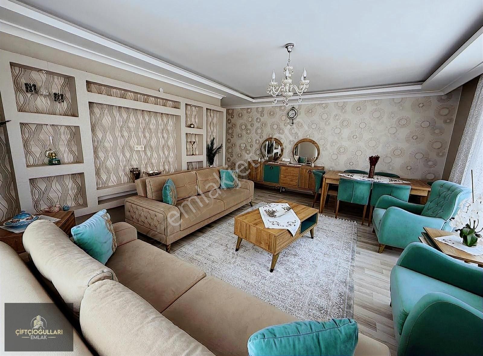 ▃çiftçioğullarından▃merkez'de Lüks Sitede Full Yapılı 4+1 Daire