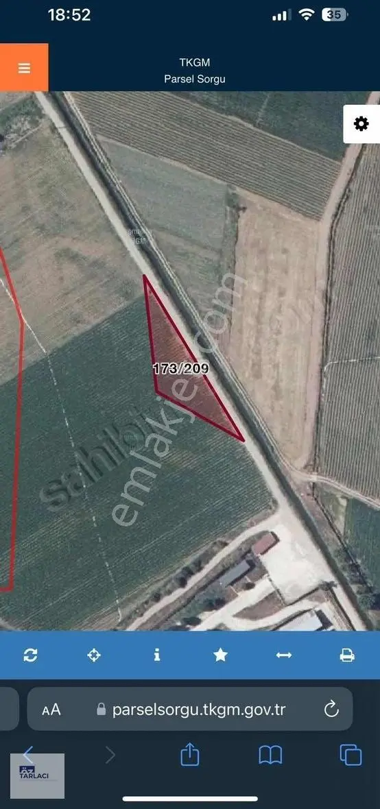 Fevzidede'de 1100m2 Satılık Tarla - Görsel 3