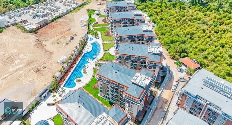 Alanya Oba Mah. Best Home 46 Satılık 2+1 Daire Havuz Manzaralı - Görsel 7