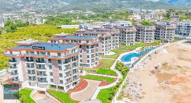 Alanya Oba Mah. Best Home 46 Satılık 2+1 Daire Havuz Manzaralı - Görsel 17