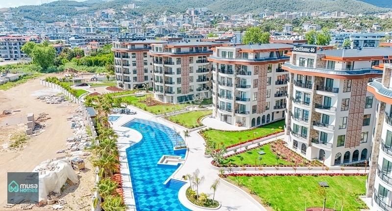 Alanya Oba Mah. Best Home 46 Satılık 2+1 Daire Havuz Manzaralı - Görsel 3