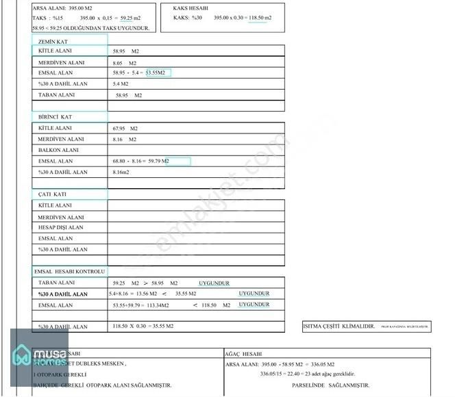 İzmir Çandarlıda Ruhsatlı 2 Kat Projeli 395 M² Arsa - Görsel 13