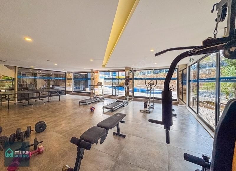 Alanya Tosmur Mah, Aktiviteli Site İçi, Eşyalı 2+1 - Görsel 16