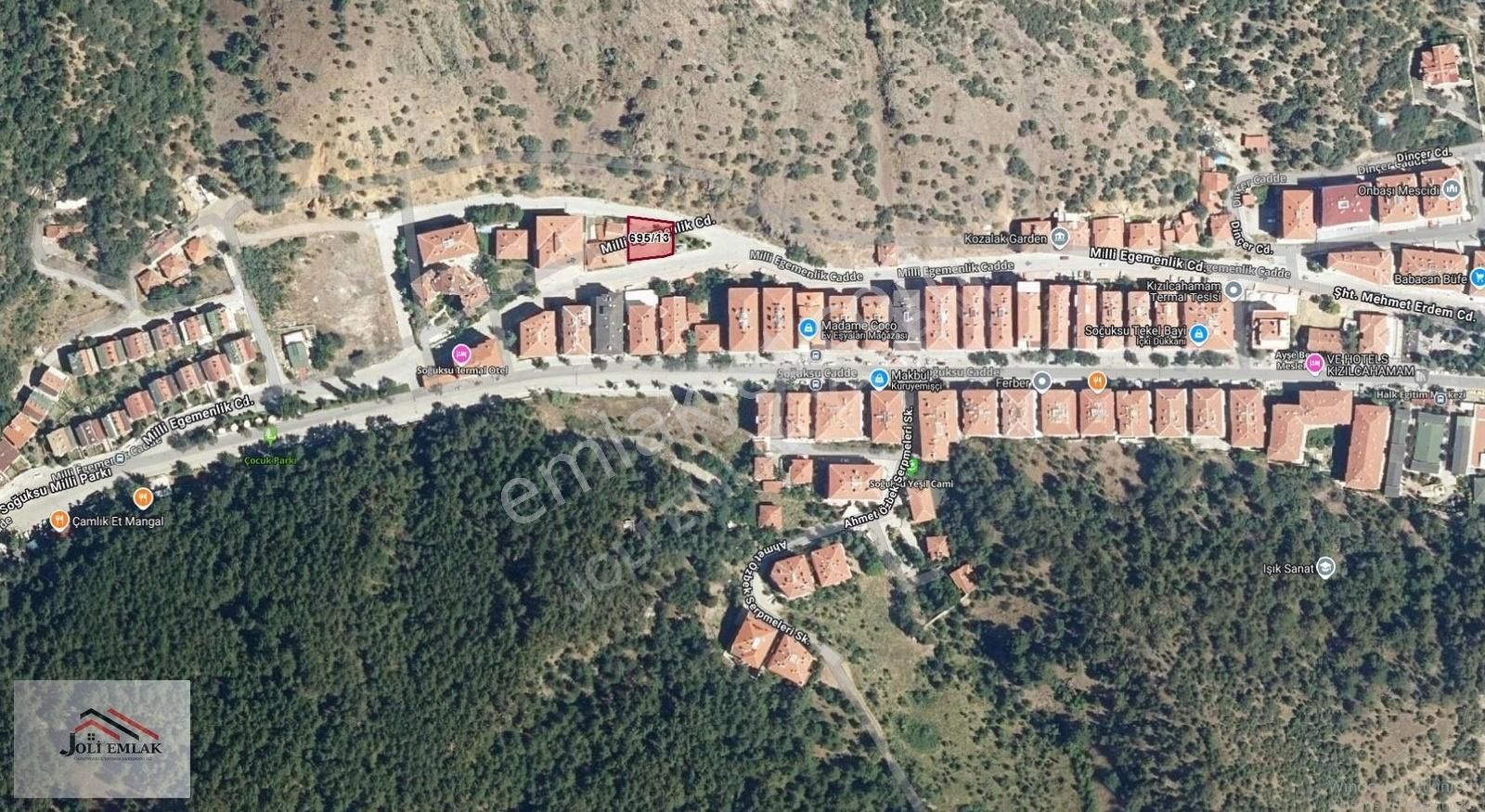 Kızılcıhamam'da 497 M2 Tek Tapu Fırsat Arsa