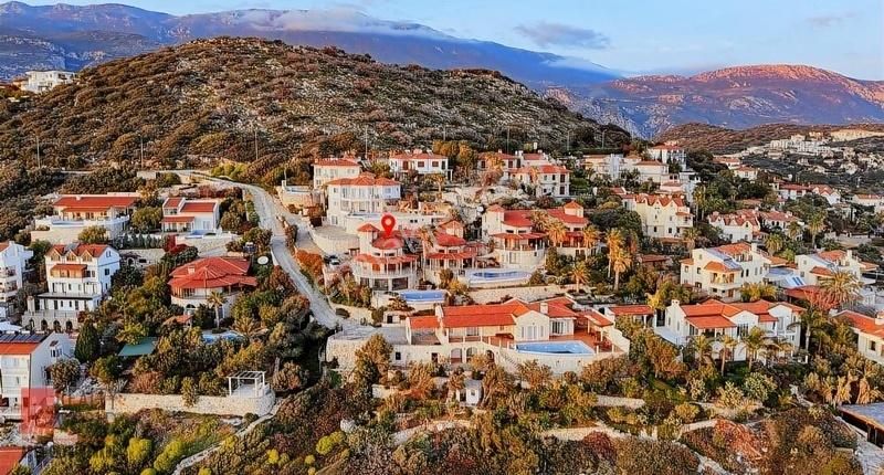 Kaş Yarımada Meis Manzaralı Müstakil Havuzlu Triplex Villa - Görsel 4