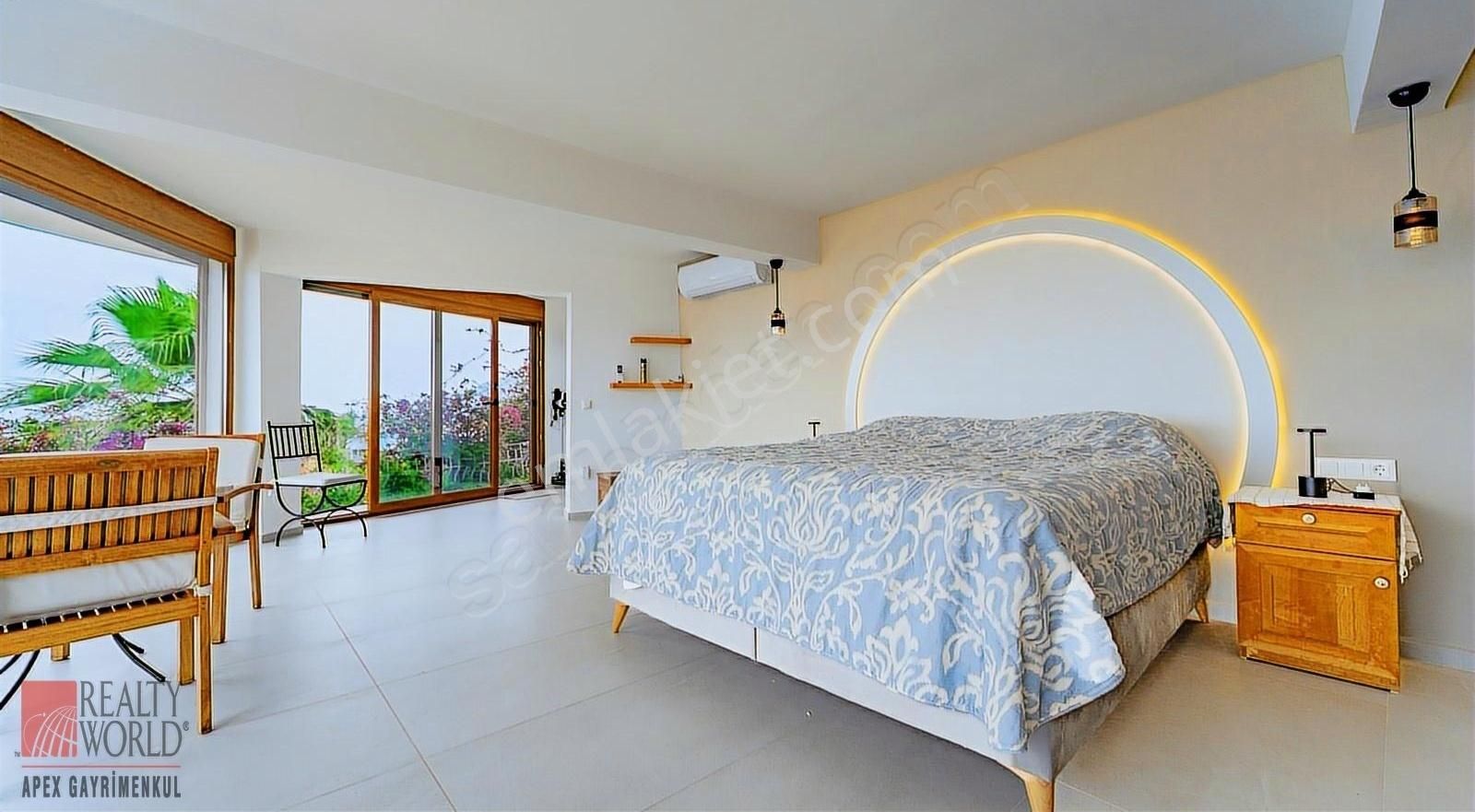 Kaş Yarımada Meis Manzaralı Müstakil Havuzlu Triplex Villa - Görsel 13