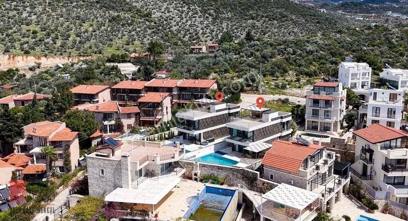 Kalkan Kışla Mevki Manzaralı Lüx İskanlı İkiz Villa Fırsatı - Görsel 26