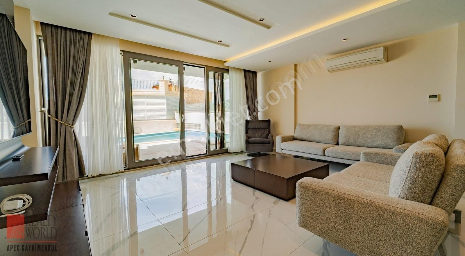 Kalkan Kışla'da Deniz Manzaralı, Ultra Lüks Donanımlı Villa - Görsel 9